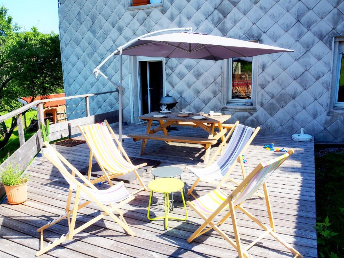 Appartement Maison Vosgienne La Bresse Centre Екстериор снимка