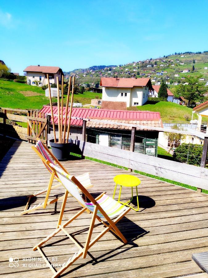 Appartement Maison Vosgienne La Bresse Centre Екстериор снимка