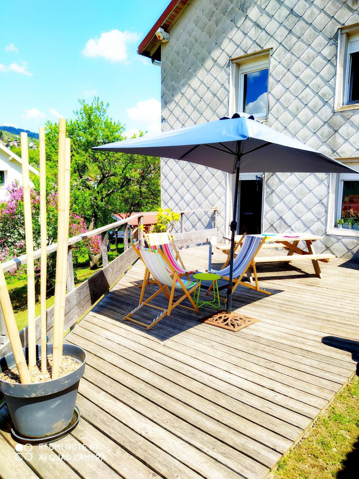 Appartement Maison Vosgienne La Bresse Centre Екстериор снимка